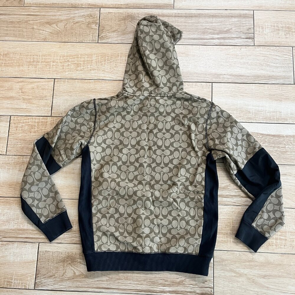 Mens Coach Tan/Black Hoodie - S - Picture 4 of 6